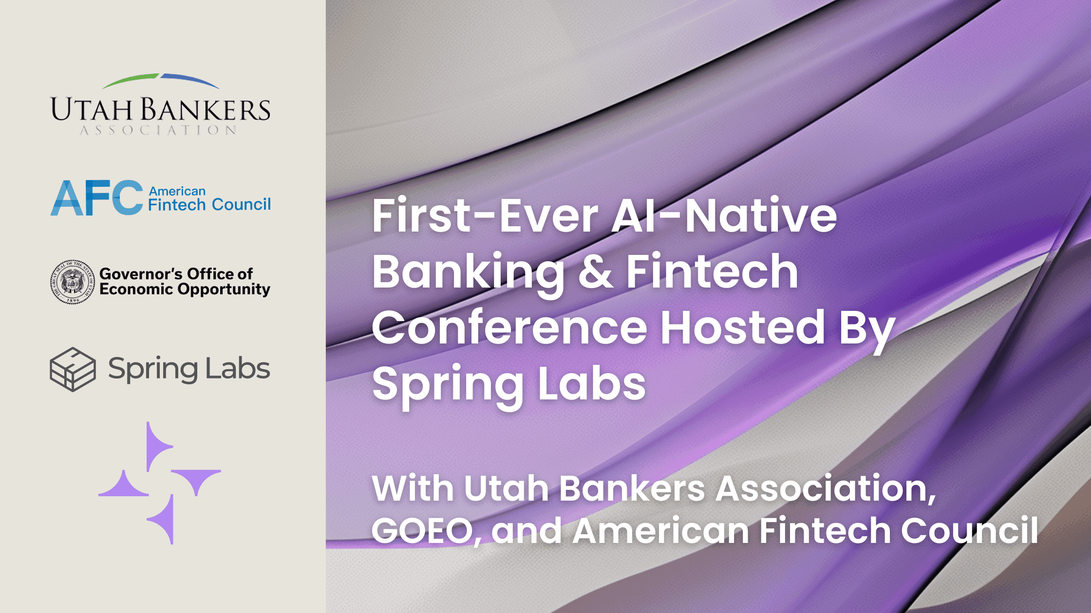 Spring Labs to Host First-Ever AI-Native Banking & Fintech Conference